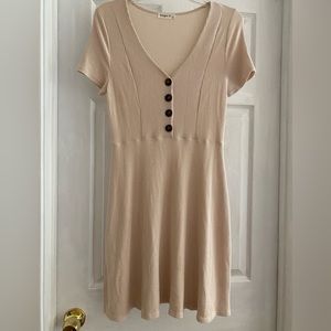 Ginger G Cream Dress Size Large